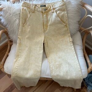 wild fable Yellow Wide Leg Carpenter Jeans